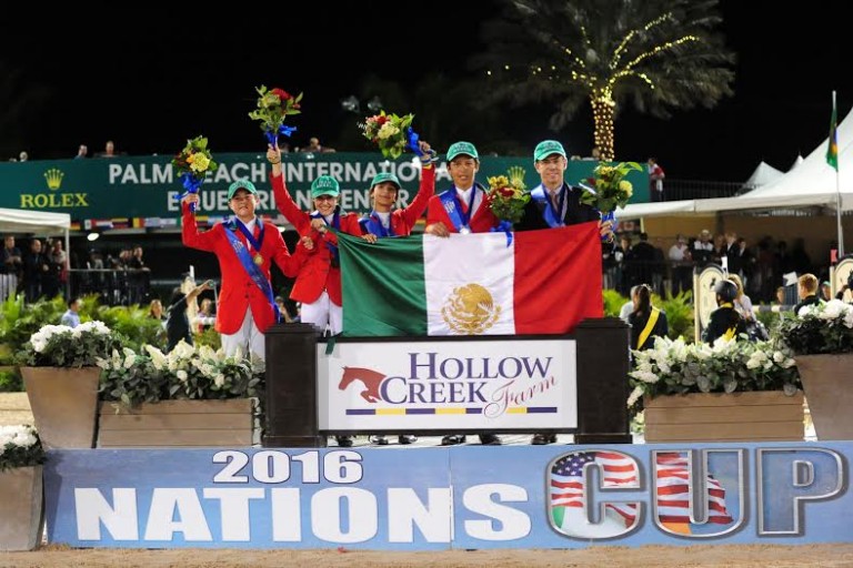 Estados Unidos se desquita para vencer en la Hollow Creek Farm FEI Young Rider Nations Cup.