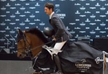 Steve Guerdat se lleva el Trofeo Ciudad de Long Beach en Los Angeles.