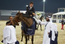 Michael Pender consigue primera victoria del CSI 4* Al Shira’aa International Horse Show.