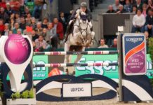 Gregory Wathelet gana la Longines FEI World Cup en Leipzig.