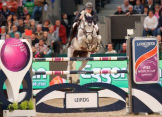 Gregory Wathelet gana la Longines FEI World Cup en Leipzig.
