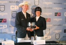 Ian Millar y Beezie Madden dividieron honores en el $35,000 Sovaro Longines FEI World Cup Qualifier.