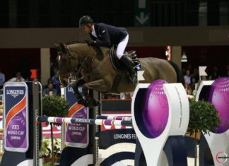 Julien Epaillard fue la guía del Longines FEI World Cup en Bordeaux.