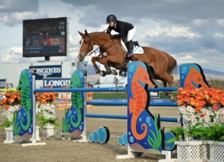 Ashlee Bond perfecta en el $100,000 Longines FEI World Cup de California.