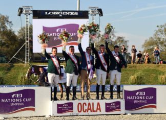 Irlanda se creció en Ocala para ganar la $100,000 FEI Nations Cup.