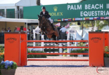 Darragh Kenny y Bolero 111 liquidan el FEI 2* $35,000 1.45m en Wellington.