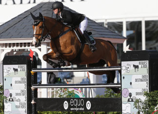 Emily Moffitt brilló en el $50,000 Equo Grand Prix CSI 2* de Wellington.