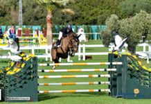 Emma Augier de Moussac sorprendió en el Big Tour D del Circuito Hípico del Sol.