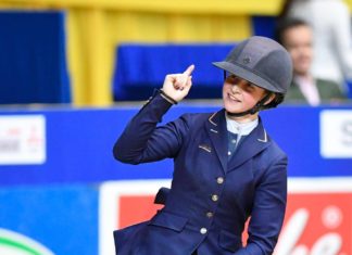 Sanne Thijssen sorprende en el Gran Premio CSI 4* de Dortmund.