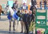 Thierry Goffinet cómodo en el CSI 3* Grand Prix-Crédito Agrícola.