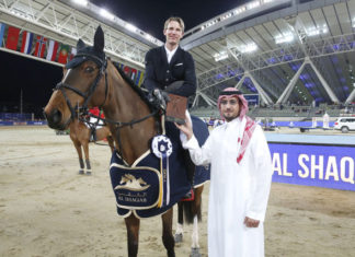 Kevin Staut y Elky van het Indihof Hdc sin enemigos en el CSI 5* Al Shaqab.