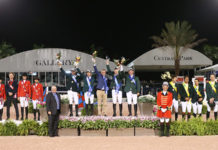 Irlanda por segundo año seguido gana la $150,000 FEI Nations Cup de Wellington.