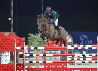 Abdelkebir Ouaddar se luce en la primera prueba CSI 5* de Al Shaqab.