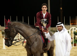 Salman Mohammed A S Al Emadi domina la segunda jornada del CSI 3* Al Shaqab.