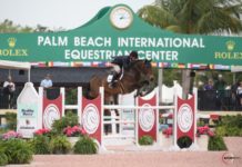 Jimmy Torano aseguró la victoria del $10,000 Nutrena Open Stake en Wellington.