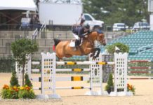 Samuel Parot voló en el $35,000 FEI Welcome Speed 1.45m en Kentucky.