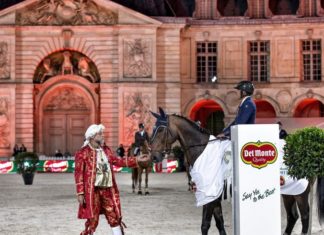 Olivier Robert inicia veloz el CSI 5* Jumping du Chateau de Versailles.