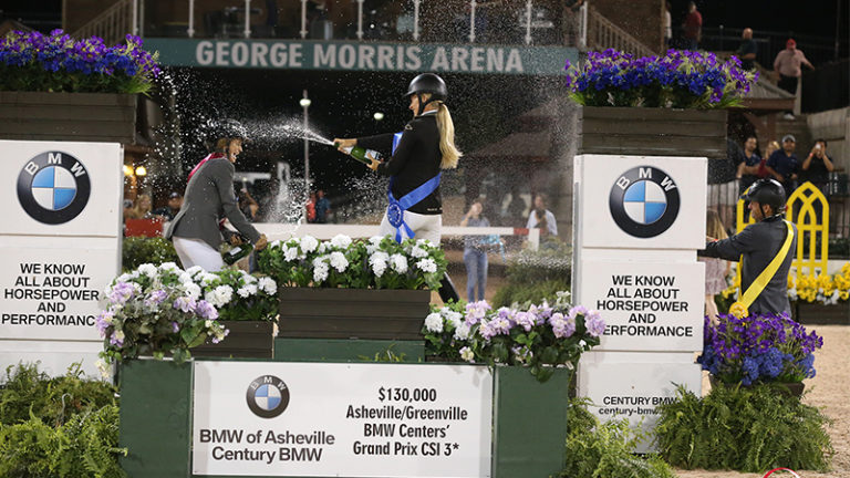 Kristen Vanderveen gana el $130,000 Asheville/Greenville BMW Center’s Grand Prix CSI3*.