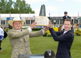 McLain Ward se impone en el $86,600 Akita Drilling Cup.