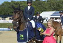 Eve Jobs impecable para ganar el Country Frog en Bolesworth.