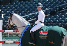 Amanda Derbyshire sólida en el $35,000 Suncast Commerical Welcome Stake.