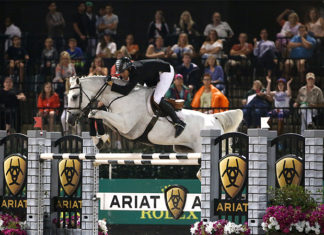 Andrew Kocher imbatible en Tryon al ganar el $130,000 Ariat Grand Prix CSI 3*.