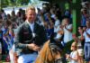 Jur Vrieling levata la Runsten Equestrian Trophy.