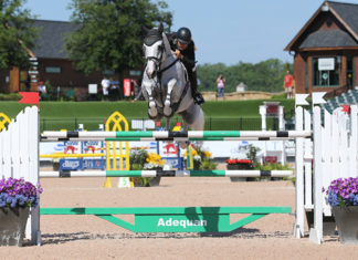 Kristen Vanderveen ahora gana el $86,000 Adequan Grand Prix CSI 2* en Tryon.