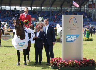 McLain Ward vuela en el SAP-Prize.