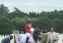 Nadja Peter-Steiner con la victoria del €24.600 The Bunn Leisure Salver.