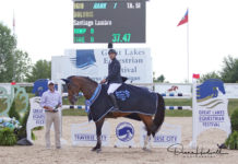 Santiago Lambre indetenible en el $50,000 Great Lakes Grand Prix CSI2*.