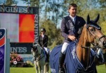 Conor Swail barrió en Langley y gana el $135,000 Longines FEI World Cup.