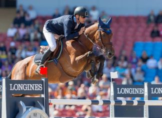 Peder Fredricson voló en Primera Calificativa del Campeonato Europeo.