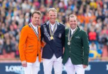 Peder Fredricson oro en el Campeonato Europeo.