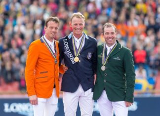 Peder Fredricson oro en el Campeonato Europeo.