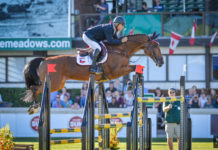 Samuel Parot uno-dos en el $40,000 Open Welcome FEI de Rockwood.