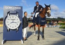Yann Candele alzó el Trofeo Longines.