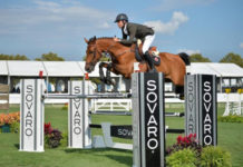 Daniel Bluman gana el $40,000 Sovaro FEI Speed Stake del Hampton Classic.