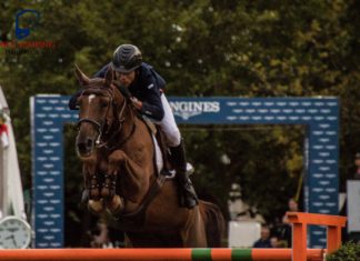 Edward Levy volando en el €24.600 Speed Final de Gijón.