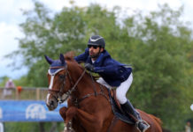Juan Manuel Luzardo cabalgó a la victoria del $34.600 HITS Jumper Classic.