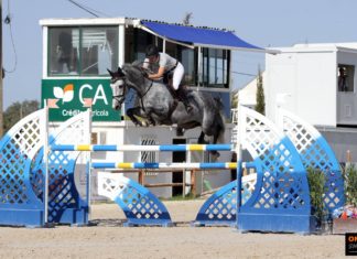 Laura Renwick cabalgó veloz en el CSI3* Vilamoura.