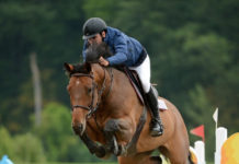 Santiago Lambre suma otra victoria en el $34,600 Saugerties Jumper Classic.