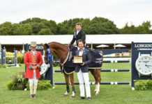 Shane Sweetnam mostró el camino del $50,000 Longines Cup.