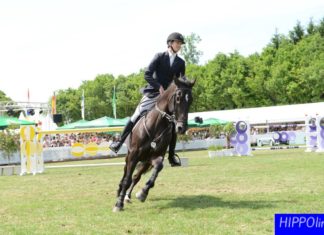 Christian Weier saca la cara en el CSI2* Lier.