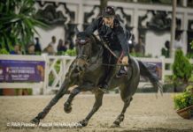 Emanuele Gaudiano rápido en el Prix de la S.A.R la Princesse Lalla ASMAA.