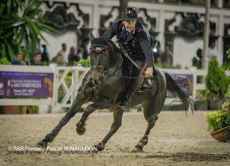 Emanuele Gaudiano rápido en el Prix de la S.A.R la Princesse Lalla ASMAA.
