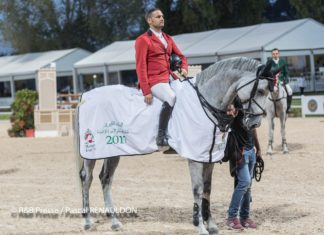 Ibrahim Hani Bisharat el mejor del €62.000 Grand Prix SAR la Princesse Lalla Amina.