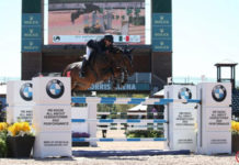 Santiago Lambre perfecto en el $35,000 Welcome Stake 1.45m de Tryon.