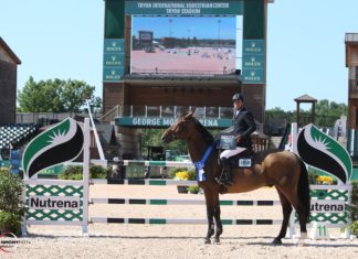 Santiago Lambre mostró la ruta del $35,000 Power & Speed 1.45m.