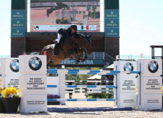 Santiago Lambre perfecto en el $35,000 Welcome Stake 1.45m de Tryon.